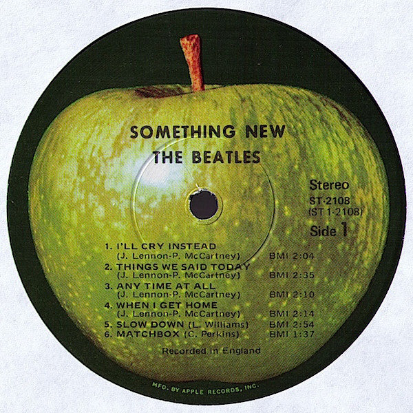 The Beatles : Something New (LP, Album, RE, Win)