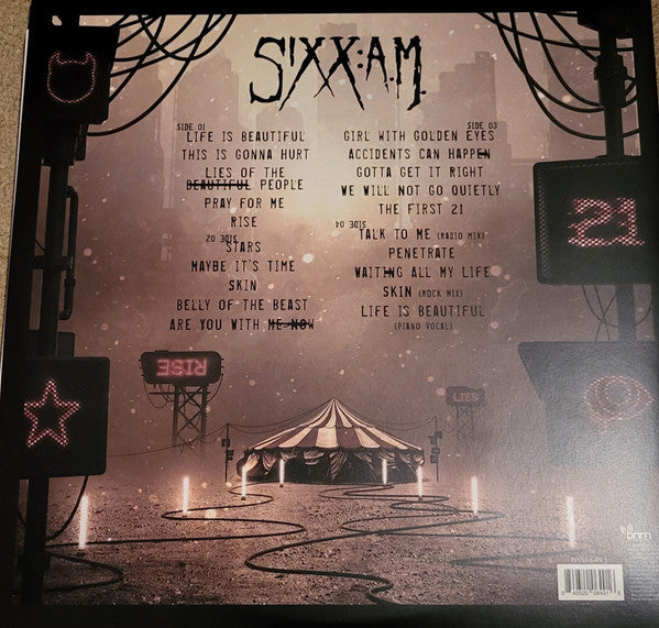 Sixx:A.M. : Hits (2xLP, Comp, Ltd, Red)