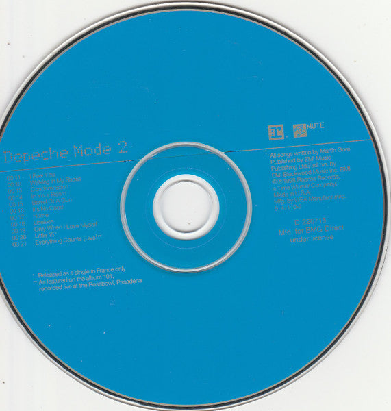 Depeche Mode : The Singles 86>98 (2xCD, Comp, RE, RM)