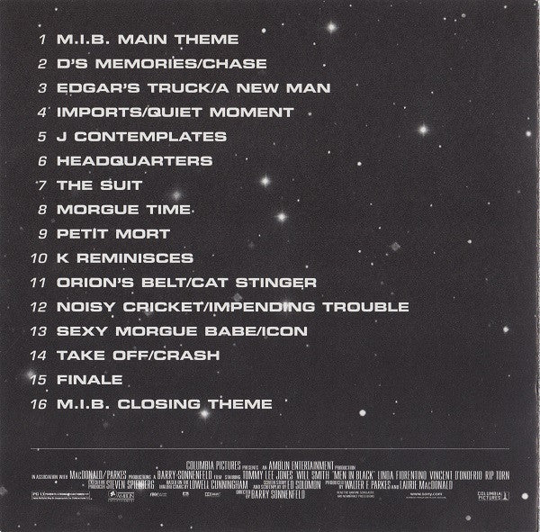 Danny Elfman : Men In Black - The Score (CD, Album)