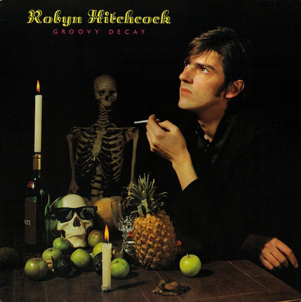 Robyn Hitchcock : Groovy Decay (LP, Album, RE, Whi)