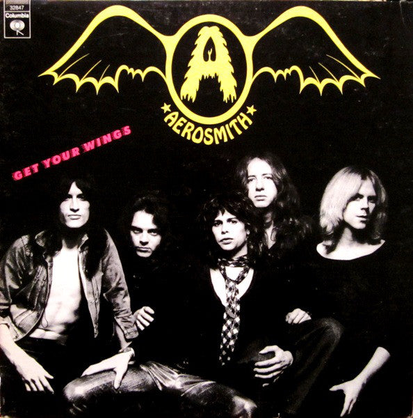 Aerosmith : Get Your Wings (LP, Album, RE)