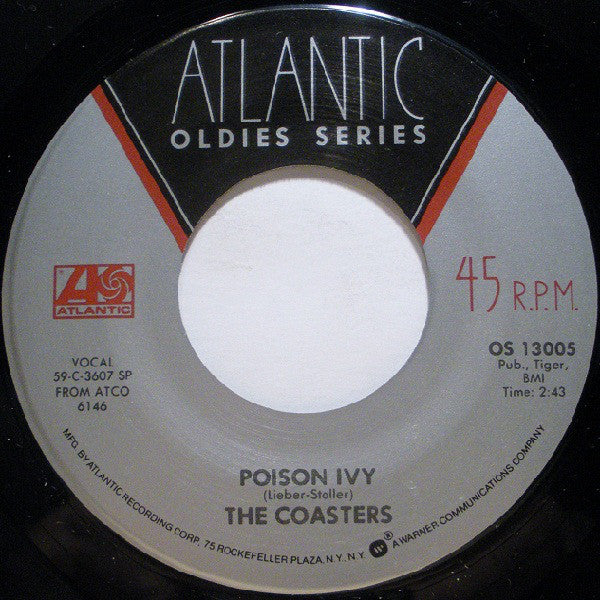 The Coasters : Poison Ivy / Idol With The Golden Head (7", Single)