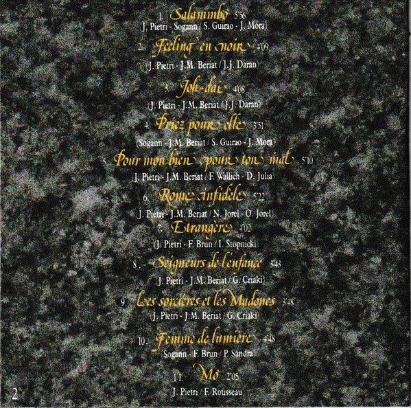 Julie Pietri : La Légende Des Madones (CD, Album)