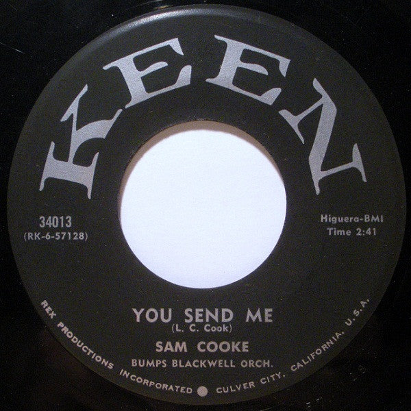 Sam Cooke : You Send Me / Summertime (7", Single)