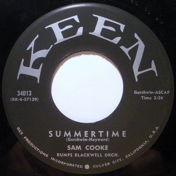 Sam Cooke : You Send Me / Summertime (7", Single)