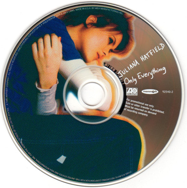 Juliana Hatfield : Only Everything (CD, Album, Promo)
