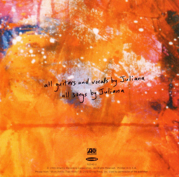 Juliana Hatfield : Only Everything (CD, Album, Promo)