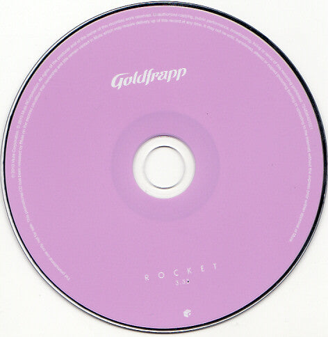 Goldfrapp : Rocket (CD, Single, Promo)