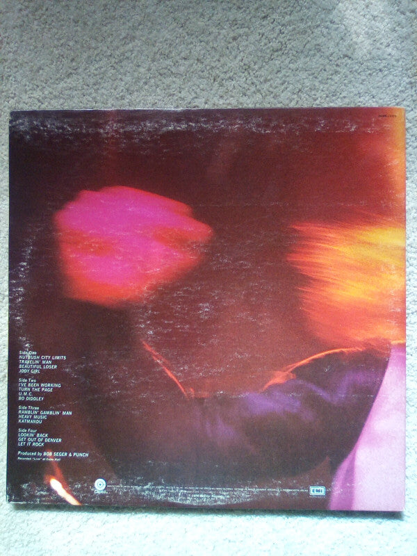 Bob Seger & The Silver Bullet Band* : Live Bullet (2xLP, Album, KP,)