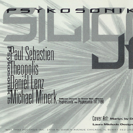 Psykosonik : Silicon Jesus (CD, Single)