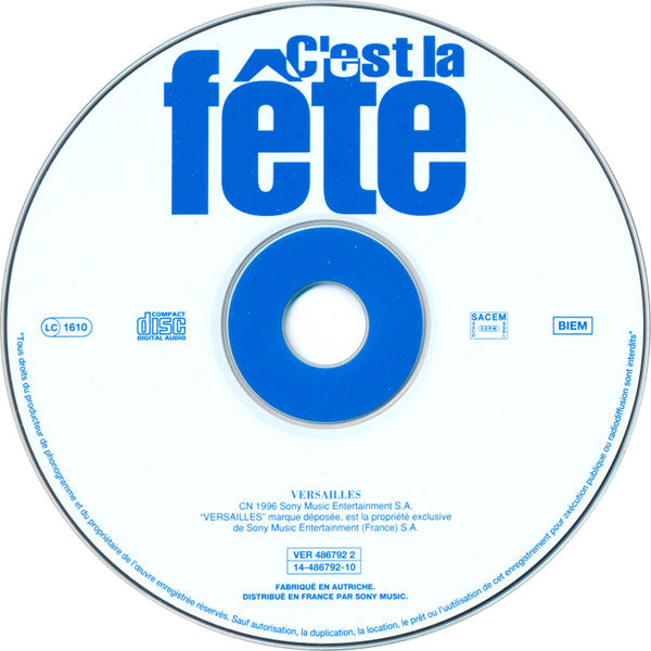 Various : C'est La Fête (CD, Comp)