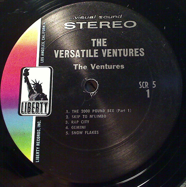 The Ventures : The Versatile Ventures (LP, Comp, Club)