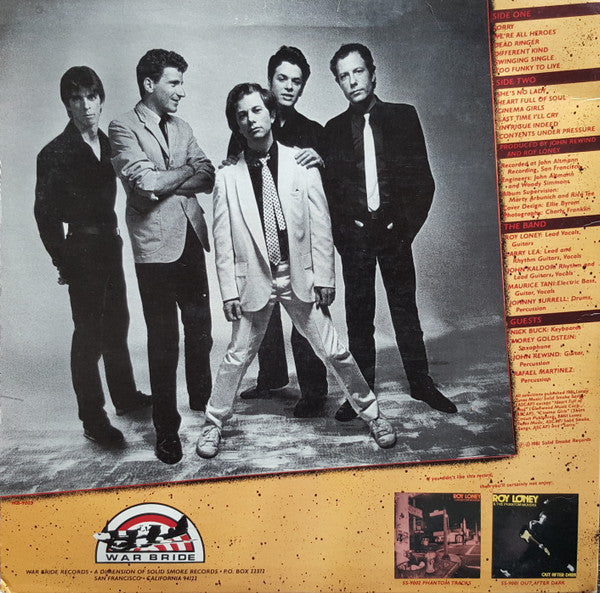 Roy Loney & The Phantom Movers : Contents Under Pressure (LP, Album)