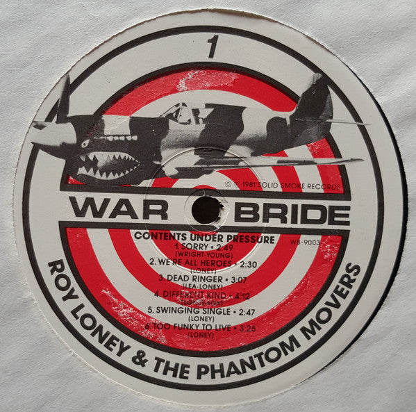 Roy Loney & The Phantom Movers : Contents Under Pressure (LP, Album)