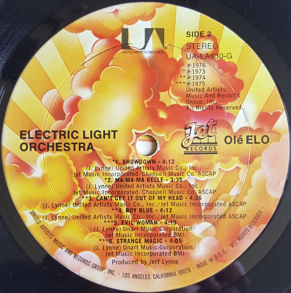 Electric Light Orchestra : Olé ELO (LP, Comp, RE, Mis)
