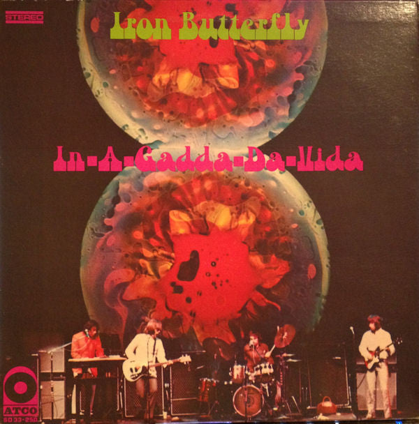 Iron Butterfly : In-A-Gadda-Da-Vida (LP, Album, RE, Ric)