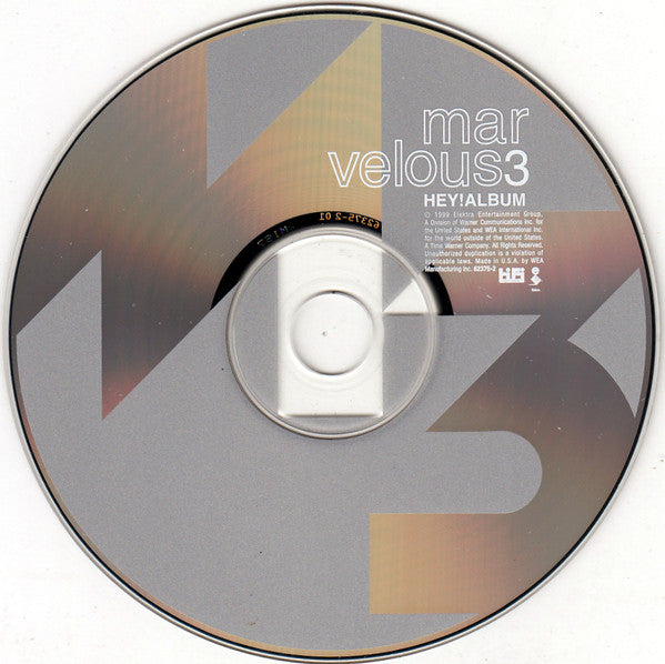 Marvelous 3 : Hey! Album (CD, Album)