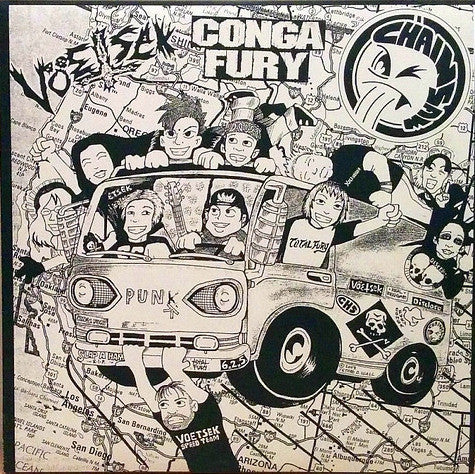 Vöetsek / Conga Fury / Chainsaw (9) : Vöetsek / Conga Fury / Chainsaw (10")