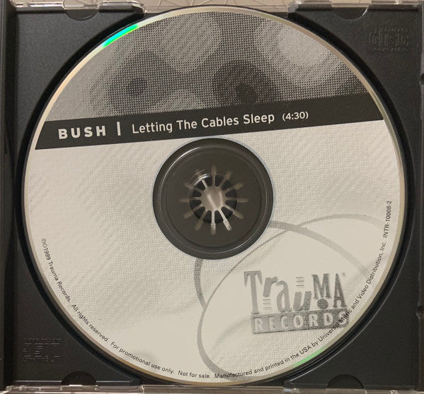Bush : Letting The Cables Sleep (CD, Single, Promo)