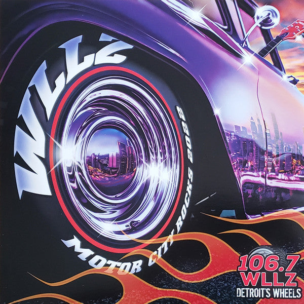 Various : WLLZ 106.7 Detroit's Wheels - Motor City Rocks 2022 (LP, Album, Comp, Ltd)