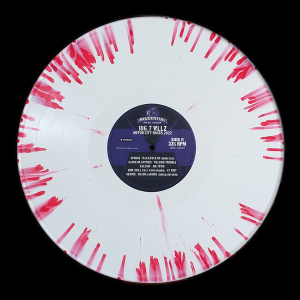 Various : WLLZ 106.7 Detroit's Wheels - Motor City Rocks 2022 (LP, Album, Comp, Ltd)