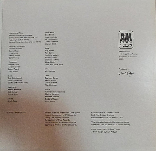 Quincy Jones : Gula Matari (LP, Album, Gat)