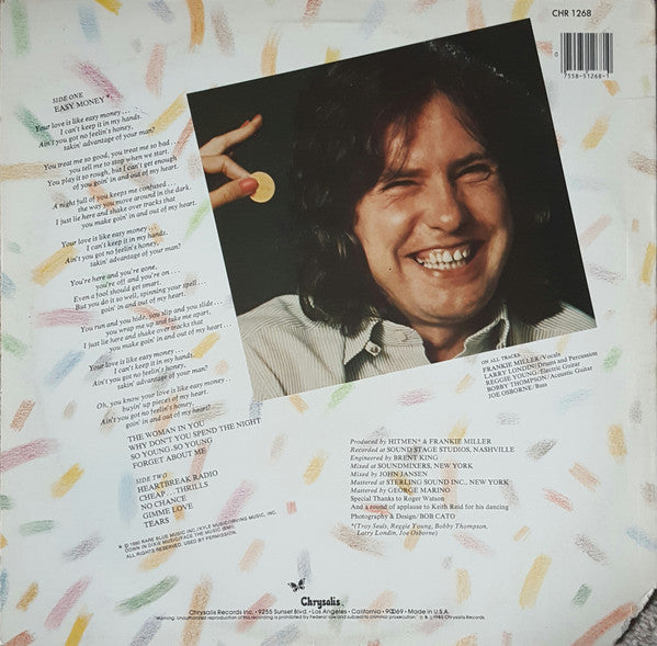 Frankie Miller : Easy Money (LP, Album)