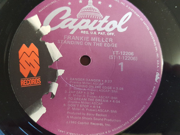 Frankie Miller : Standing On The Edge (LP, Album)