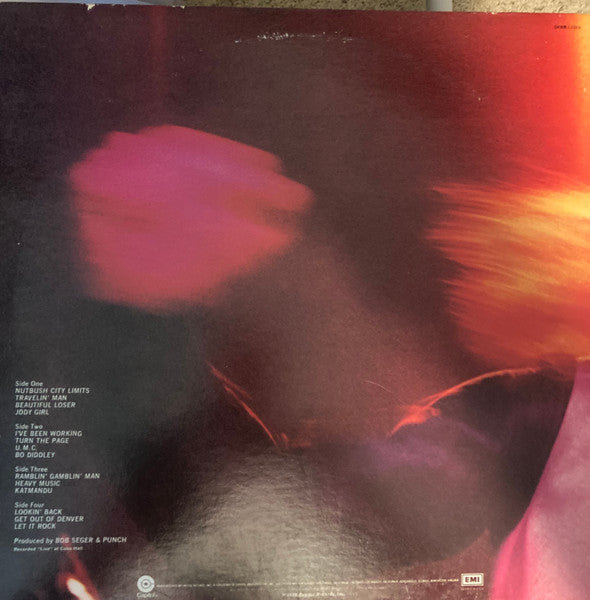 Bob Seger & The Silver Bullet Band* : Live Bullet (2xLP, Album, Jac)