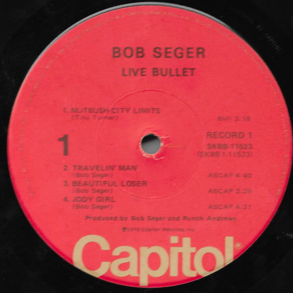 Bob Seger & The Silver Bullet Band* : Live Bullet (2xLP, Album, Jac)