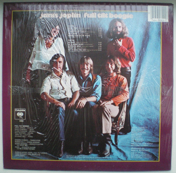 Janis Joplin : Pearl (LP, Album, RE)