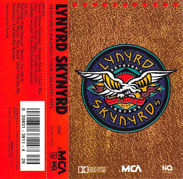Lynyrd Skynyrd : Skynyrd's Innyrds - Their Greatest Hits (Cass, Comp, Dol)