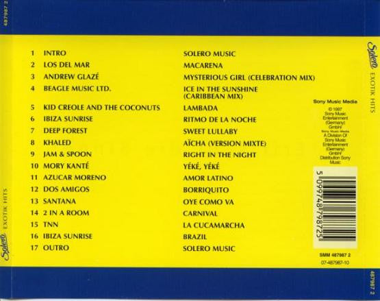 Various : Solero (Exotik Hits) (CD, Comp)