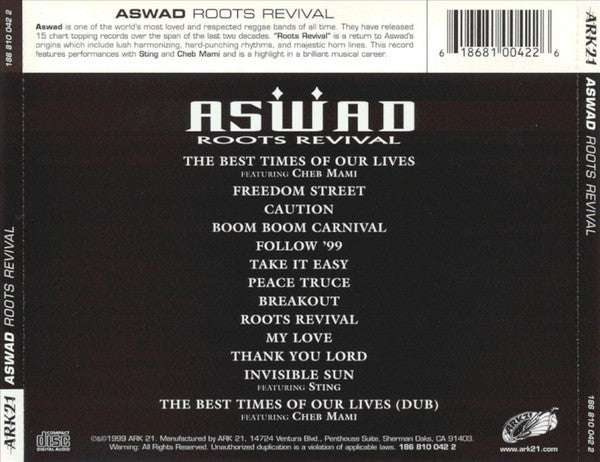 Aswad : Roots Revival (CD, Album)