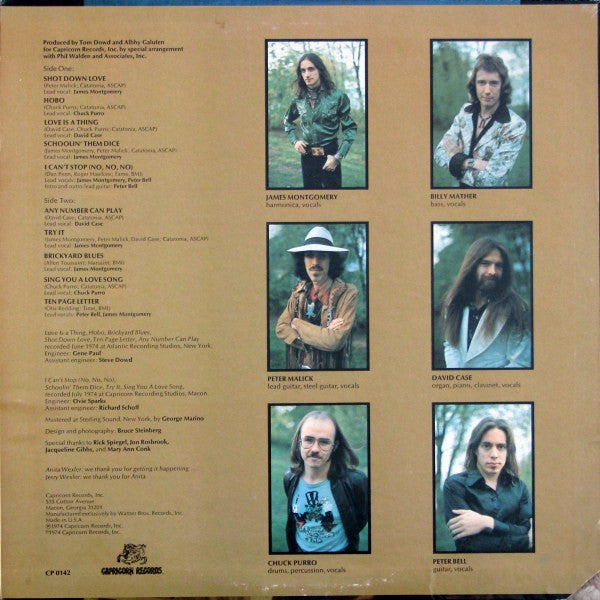 James Montgomery Band : High Roller (LP, Album)