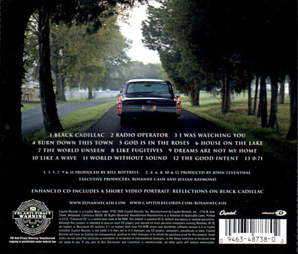Rosanne Cash : Black Cadillac (CD, Album, Enh)