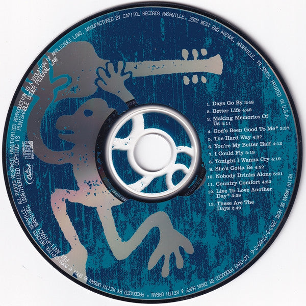 Keith Urban : Be Here (CD, Album, RE, RP, Cin)