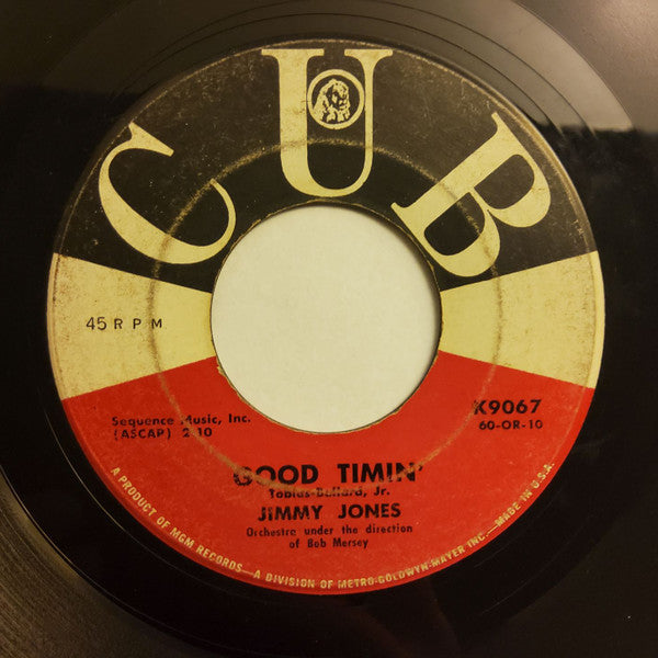 Jimmy Jones : Good Timin' (7", Single)