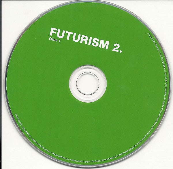 Various : City Rockers Present Futurism 2 (2xCD, Comp, Mixed)