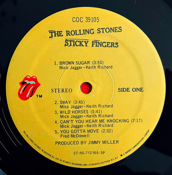The Rolling Stones : Sticky Fingers (LP, Album, RE, SP )
