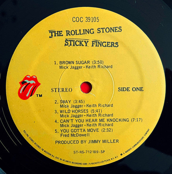 The Rolling Stones : Sticky Fingers (LP, Album, RE, SP )