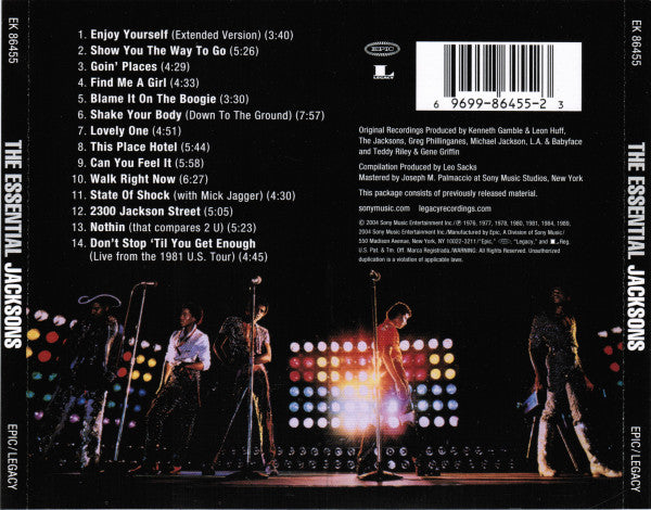 The Jacksons : The Essential Jacksons (CD, Comp)