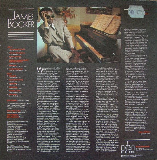 James Booker : Classified (LP, Album)