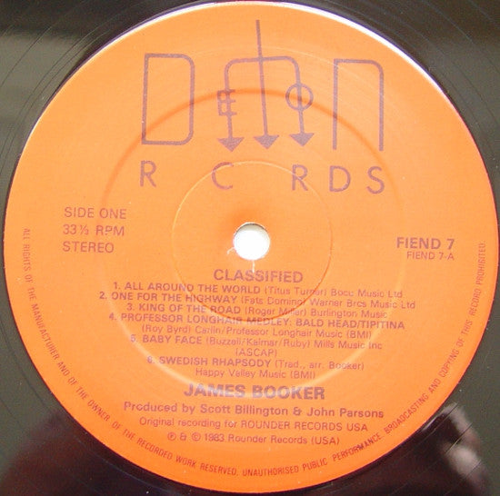 James Booker : Classified (LP, Album)