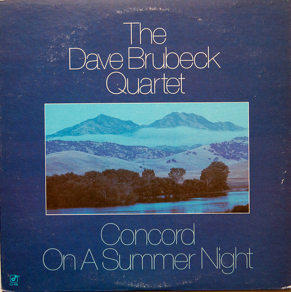 The Dave Brubeck Quartet : Concord On A Summer Night (LP, Album)