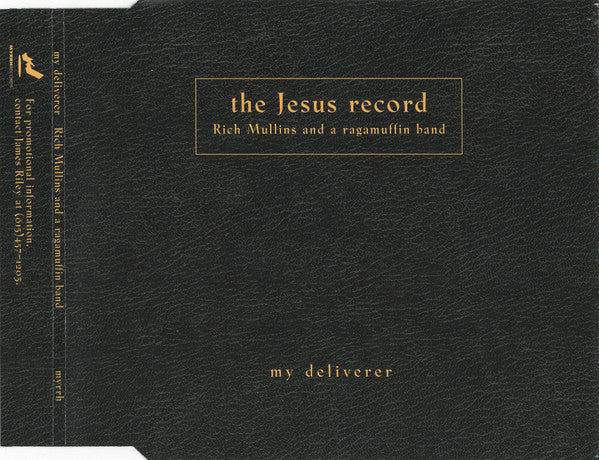 Rich Mullins And A Ragamuffin Band : My Deliverer (CD, Single, Promo)