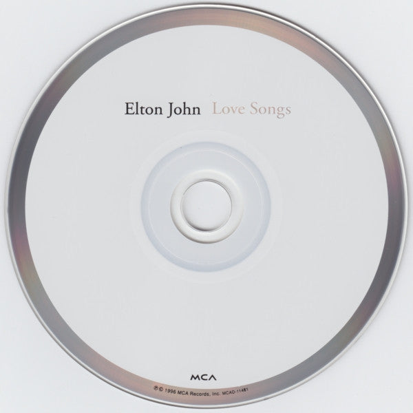 Elton John : Love Songs (CD, Comp, RM)