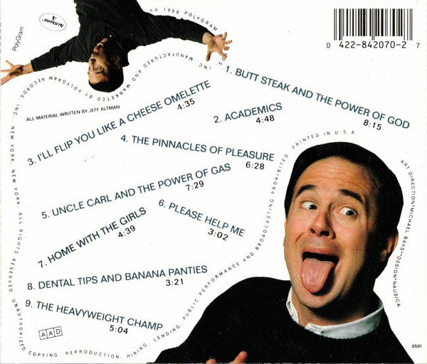 Jeff Altman : I'll Flip You Like A Cheese Omelette (CD, Promo)