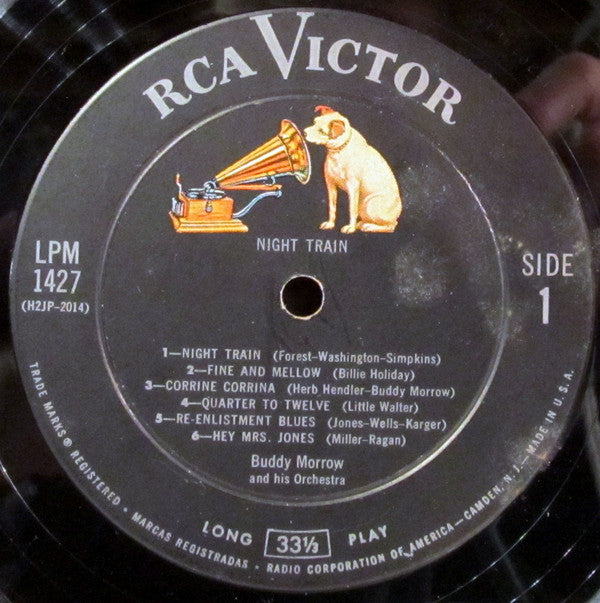 Buddy Morrow And His Orchestra : Night Train (LP, Album, Mono, Ind)